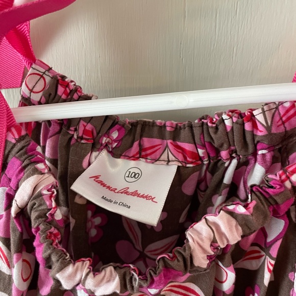 Hanna Andersson floral tie shift dresses - Picture 6 of 7